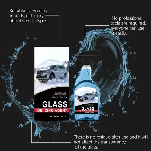 Descongelador For Parabrisas De Coche | 355 Ml (12 Onzas