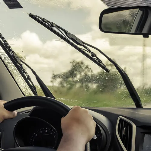 2pcs Auto Windscreen Wiper Strip Black Rubber For Window Use