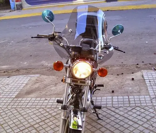 Parabrisa Motos Custom Choperas Cuatri Atv Dyno Cupula Drag