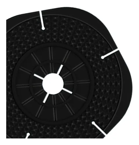 Cubierta Protectora Del Orificio Diámetro Pequeño Negro