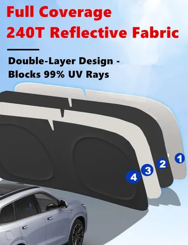 Protector Solar Para Parabrisas Delantero De Auto