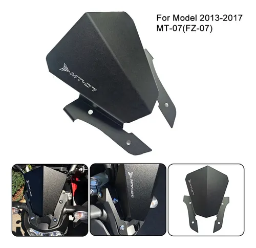 Para Yamaha Mt07 13-17 Deflector Frontal Deportivo