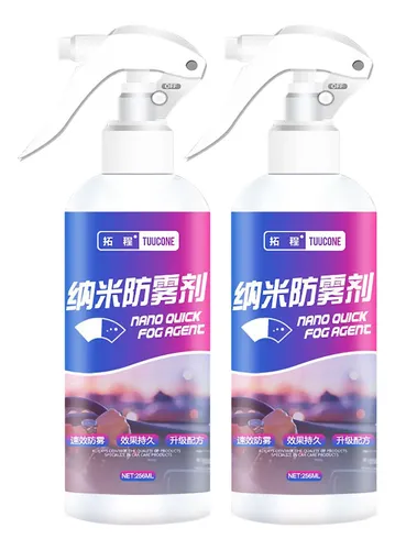 Spray Suave Y Multifuncional Para Parabrisas Que Repele El A