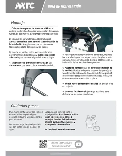 Parabrisa Negro Faro Redondo Para Zanella Rx 150 Mtc