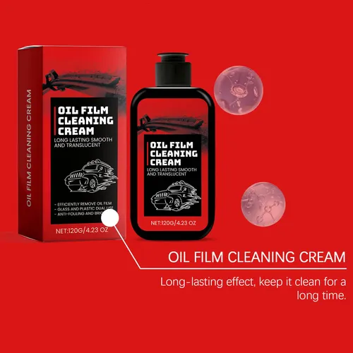 La Crema Limpiadora De Películas Para Ventanas Automotrices