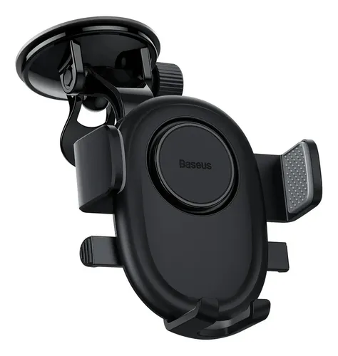 Soporte Auto Baseus Ultracontrol Lite 2 en 1 para Celulares Uso en Parabrisas o Tablero / Sistema de Ventosa / Auto-clamping por Gravedad / Compatibilidad universal con dispositivos Apple y Android