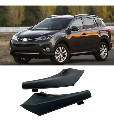 Apto Para Toyota Rav4 2013-2018, Par De Limpiaparabrisas Delanteros, Capucha Lateral, Exterior