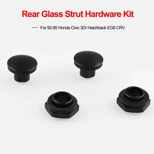 Kit De Herrajes Para Puntales De Cristal Para Parabrisas Trasero, 2 Unidades, Apto Para
