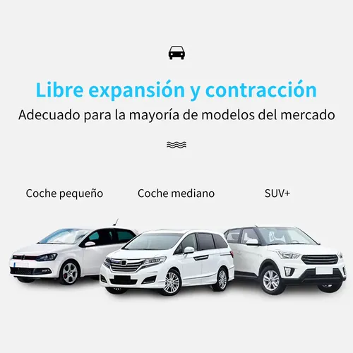 Parasol Cubre Sol Retráctil Para Parabrisas Auto Camioneta