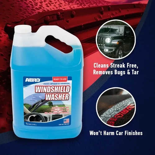Abro Limpiador De Parabrisas Auto Premezclado 3.78 L Sin Ray