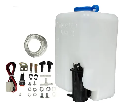 Kit Genérico De Bomba De Limpiaparabrisas Para Coche De 12