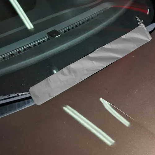 1 Juego De Fundas Para Espejos Laterales De Coche Y Limpiaparabrisas Para Exteriores De Automóviles
