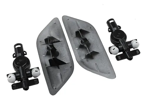 2 Boquillas Para Lavafaros, Tapa Jet Hid Con Conector