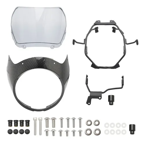 Cubierta De Faro Y Parabrisas Para Honda Gb 350 S