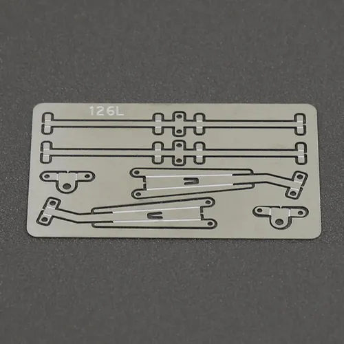 Decoración De Limpiaparabrisas Para Trx4 Trx6 90046 Plata