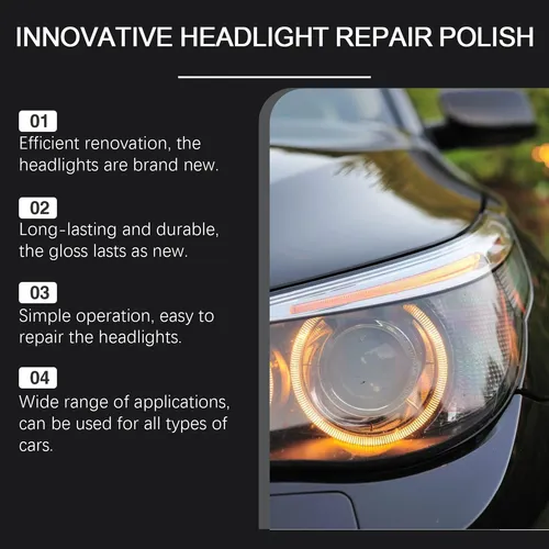 Líquido De Reparación De Faros De Coche Rayhong (30 Ml Más E