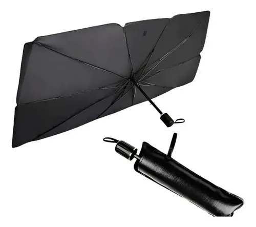 Parasol Paragua Para Parabrisas De Auto Plegable Metalizado