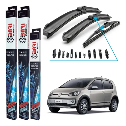 Escobillas Limpiaparabrisas Vw Up! 3/5 Puertas 2014/2023