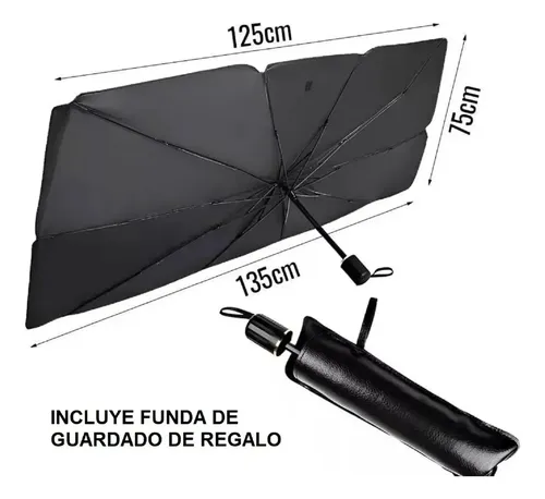 Parasol Paraguas Parabrisa Sombrilla Auto Proteccion Sol Uv