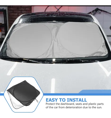 1 Pieza Sombrilla Plegable Para Coche Protector De Parabrisas Contra El Sol