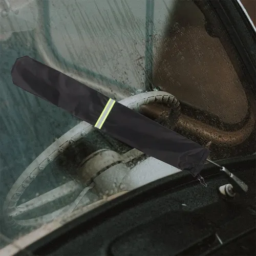 Fundas Negras De Poliéster Para Limpiaparabrisas