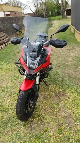 Parabrisa Elevado 54cm Ancho Motos Voge 300 500 650 Ds Indio