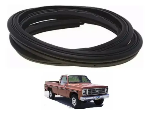 Burletes De Luneta Trasera Goma Chevrolet Pickup 74 80