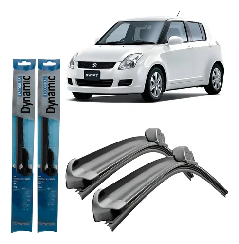 Juego Kit Escobillas Suzuki Swift 2007 2008 2009 2010 2011