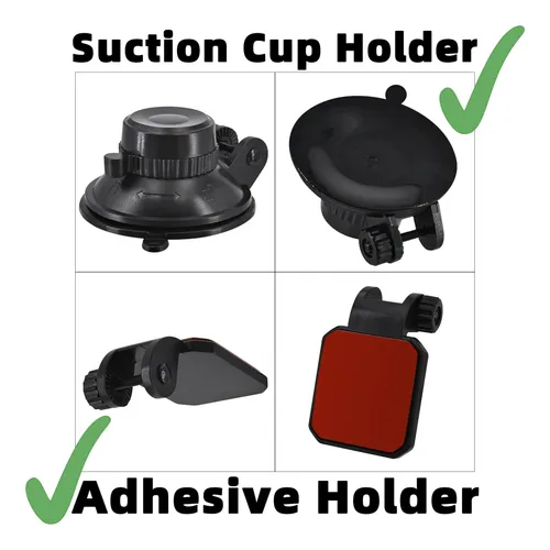 Isaddle Soporte De Montaje Con Ventosa Para Parabrisas Y De Negro