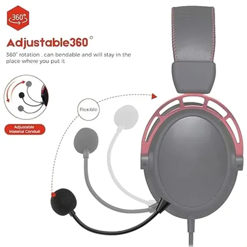 Funda De Espuma Para Parabrisas Mic Cloud Headset De 3,5 Mm