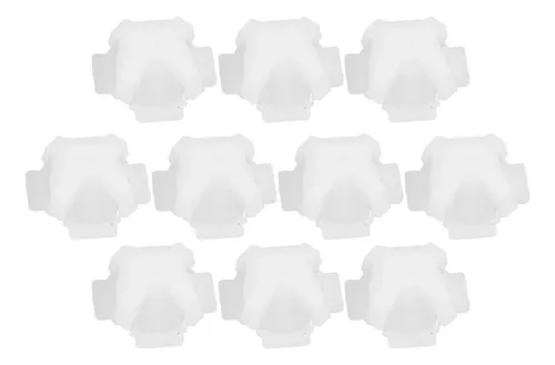 10pcs Windscreen Wiper Linkage Clips For Car Plastic White