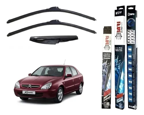 Kit De 3 Escobillas Limpiaparabrisa Citroen Xsara 1997 1998