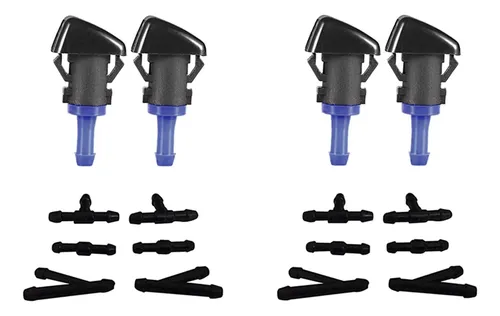 Kit De Rociador De 2 Boquillas Para Lavaparabrisas Para Lava
