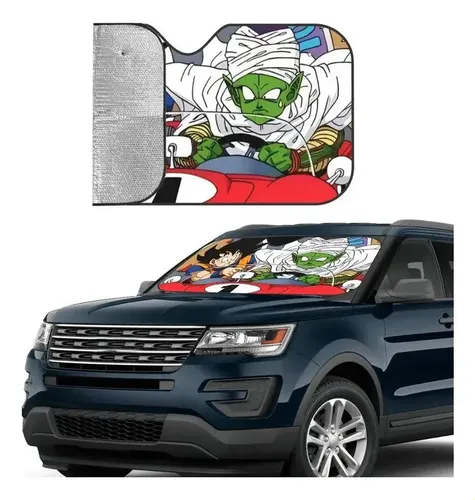 Parasol Para Parabrisas De Coche Dragon Ball Driving Novelty