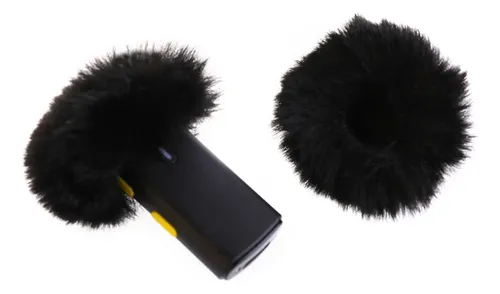Alfiler Lavalier Para Micrófono Y Parabrisas Con Solapa En F Negro