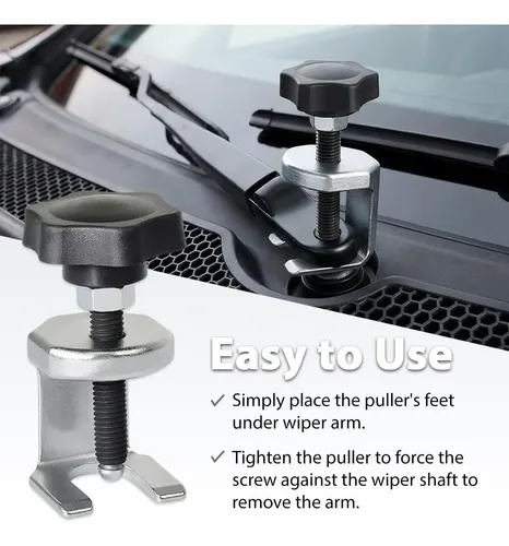 Extractor Liviano Para Brazo De Limpiaparabrisas Cromado