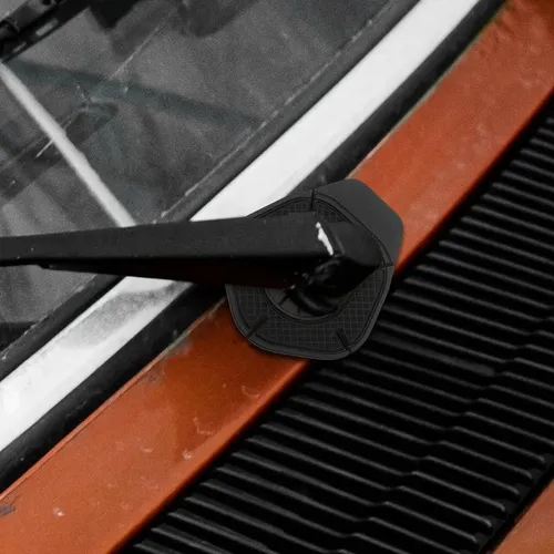 Almohadilla De Agujero Para Limpiaparabrisas De Coche Negro