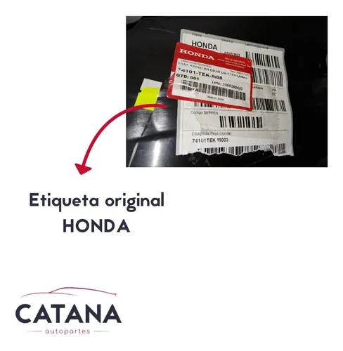 Guardaplast Pasarrueda Derecho Honda Civic 2017/20 Original