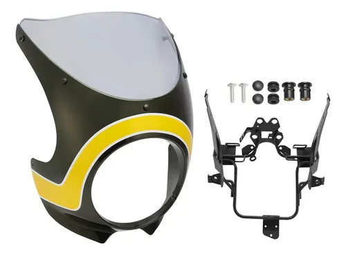 Parabrisas Con Tapa De Faro Para Kawasaki Z900rs 2018-23