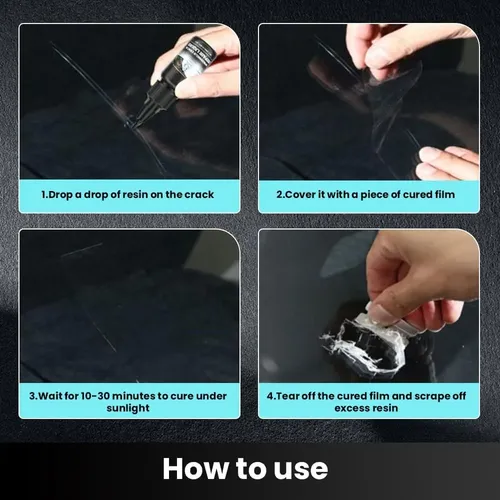 Cracks Gone Glass Repair Kit, New Windshield Crack Repair