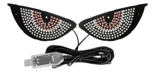 Pantalla De Parabrisas Usb Con Forma De Ojo De Ángel Para Co