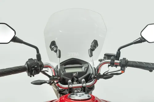 Parabrisa Con Soporte Gt Cristal Honda New Titan 150 Mtc