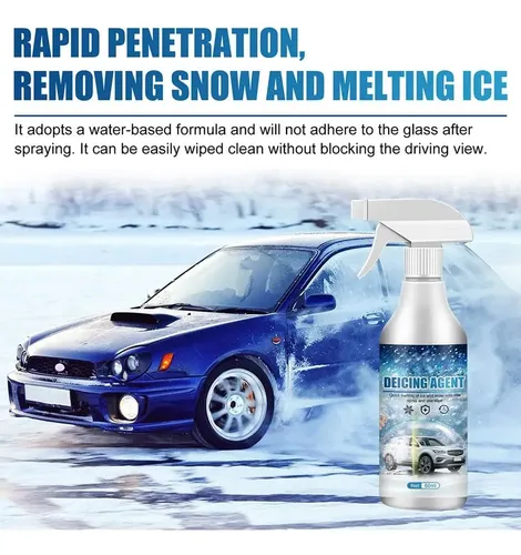 Descongelador For Parabrisas De Coche, Spray For Nieve For