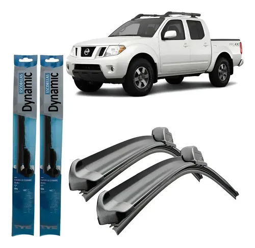 Juego Kit Escobillas Nissan Frontier 2010 2011 2012 2013