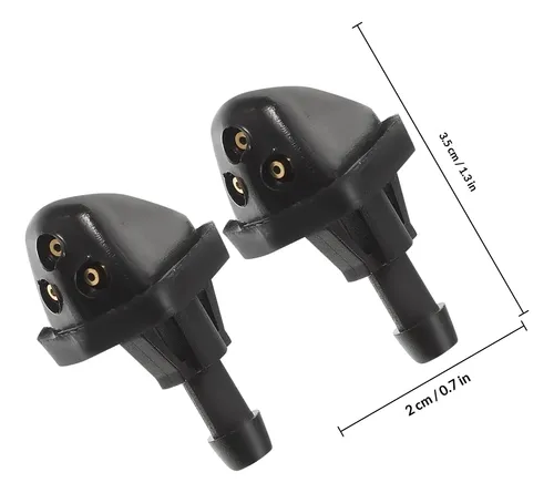 10pcs Boquillas 3 Agujeros Para Limpiaparabrisas De Auto