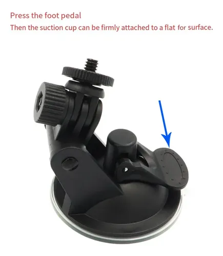 Ventosa Con Para Cámara De Posicionamiento Flexible