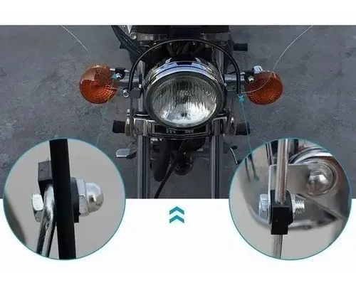 Parabrisas Universal For Motocicleta Windshield Fairing .