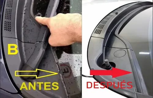 Kit Para Reparar Goma Burlete Rejilla De Parabrisas Vw Suran