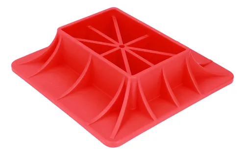 Base Para Elevadores, Resistente, Todoterreno, De Nailon Roj
