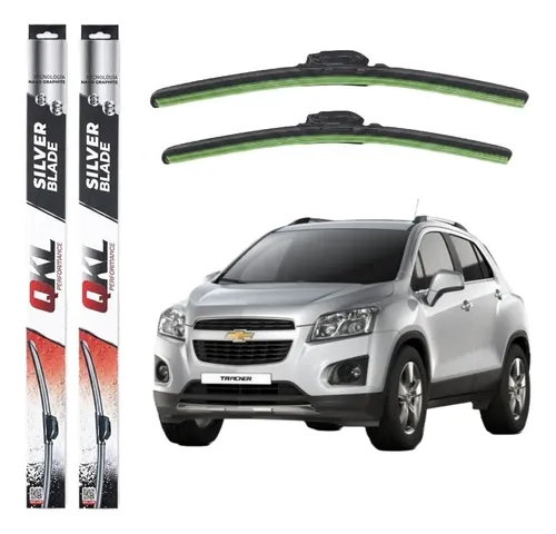 Kit X2 Escobillas Delantera Flex Chevrolet Tracker 2010-2023